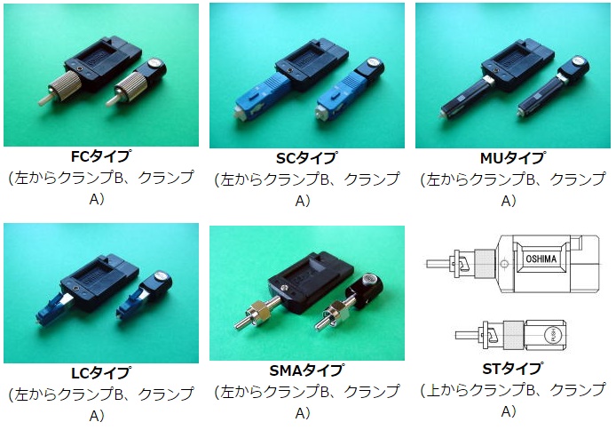 簡易型コネクタ (Bare fiber adapter)